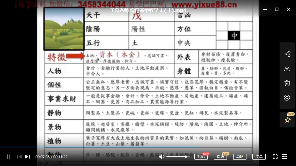 子奇老师阴盘奇门遁甲教学视频14集，阴盘奇门口碑非常好的录像。