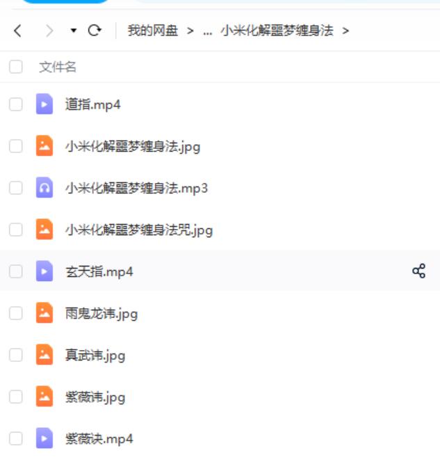 仲文天医坛 敏真道长鲁东【茅山秘术小米道法】二期讲课短视频+录音+文档+图片 夸克网盘下载