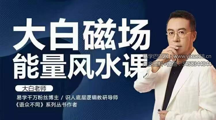 大白磁场能量风水课35集