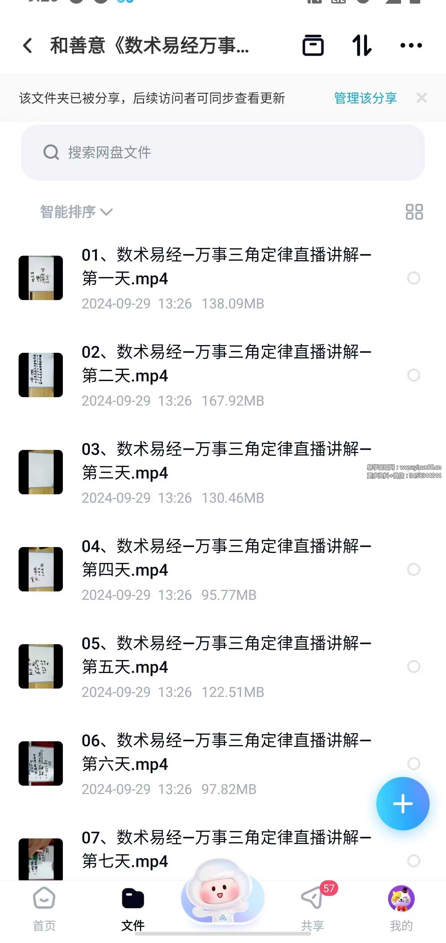 和善意《数术易经万事三角定律直播课程》40集