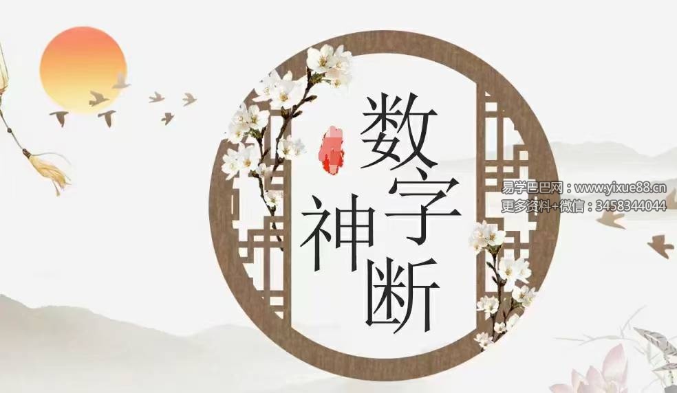 德道《三角定律数字神断高级班》91集