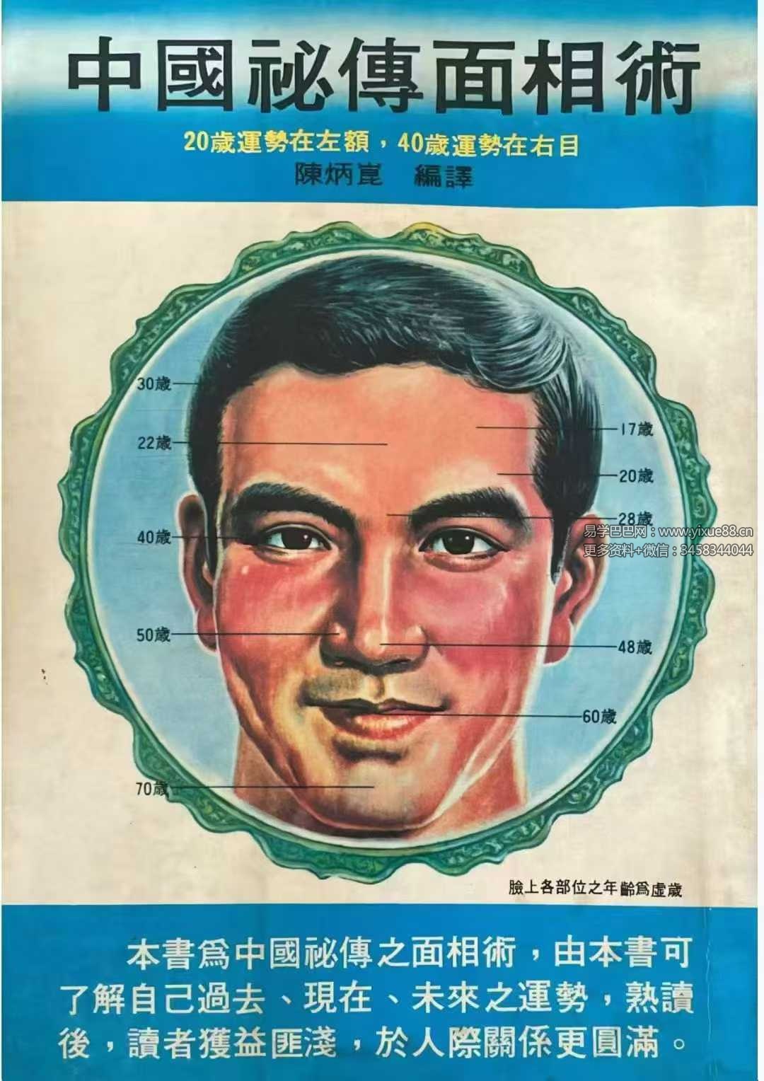 陈炳昆《中国秘传面相术》182页