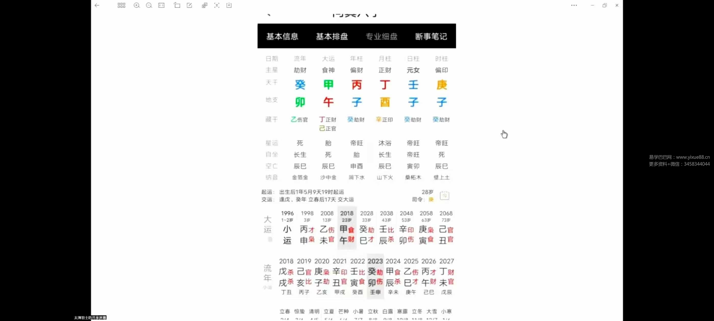 至印道长《命理正宗通解》视频11集